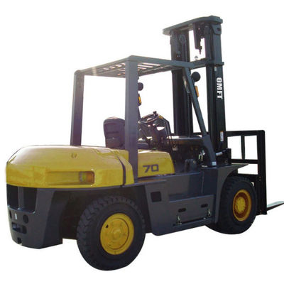 Ce Diesel Power Engine 6ton Diesel Forklift Truck with Duplex Triplex Mast and Clamp