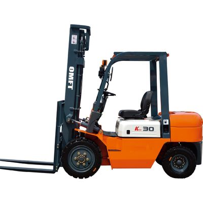 3ton Diesel Forklift with Pneumatic or Solid Tires and Mitsubishi Yanmar Isuzu Engine