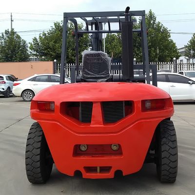 6 Ton Diesel Forklift with Automatic Transmission Standard Ce ISO SGS Manufactured