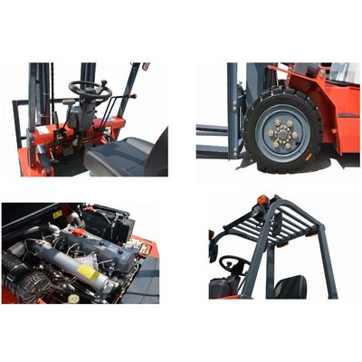 CPCD30 Triplex Container Mast 3 Ton Diesel Forklift with Side Shift and Three Stage Mast