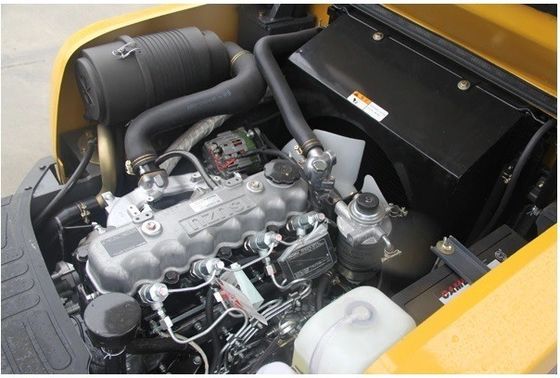 Japanese Yammar Engine 3t Diesel Forklift with Triplex Container Mast and Side Shift