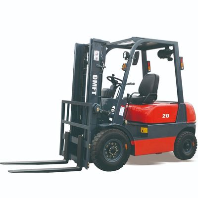 2280mm Min. Turning Radius 2 Ton 2000kg Fd20 Diesel Forklift Truck for Container Handling