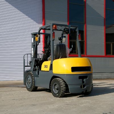 3.0ton 3t Diesel Forklift Truck with 3.5m Two Stage Full Free Mast Duplex Full Free Mast