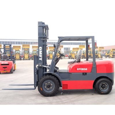 5.0 Ton CPCD45 Diesel Forklift Truck with 3.5m Two Stage Full Free Mast Duplex Full Free Mast