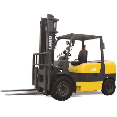 4500kg Cpcd45 Cpcd50s Diesel Forklift Truck with 3.5m 3500mm Duplex Mast and Free Lift