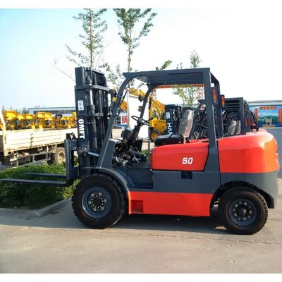 3050mm Min. Turning Radius 4.5ton Small 5.0 T Diesel Forklift Truck with In Standard