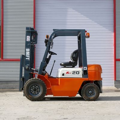 2ton 2t Diesel Forklift Truck Lifting Height 3000mm 350mm 4000mm 4500mm 5000mm 5500mm 6000mm 6500mm 7000mm