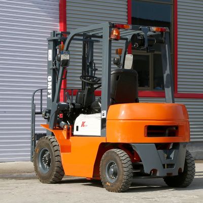 OEM and Spare Parts 2.5 Ton Diesel Forklift Truck with 4.5m Three Stage Full Free Mast