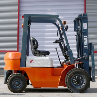 2.5 Ton Diesel Forklift Truck with 5m 5000mm Three Stage Full Free Mast Triplex Mast