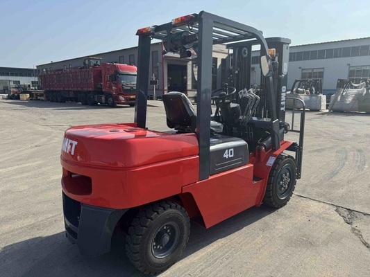Steel and Rubber Parts 4000 4500 5000kg Triple Mast Auto Transmission Diesel Forklift