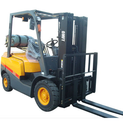 2.5ton Gasoline Forklift with Wide-View Mast and Japan Nissan Engine Min. Width 2690mm