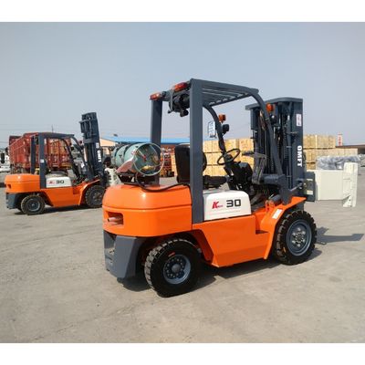 High Lift Height Propane Forklift Toyota7 Model with 1070mm Fork and 3 Ton Lp Gas