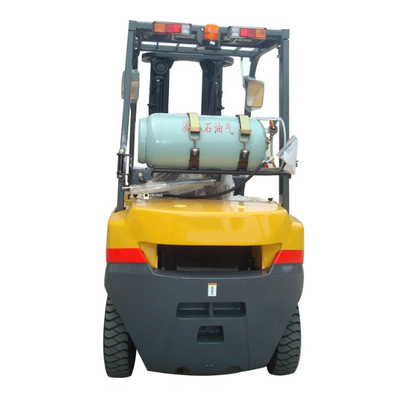 920mm Fork Forklift with Side Shift Cabin Solid Tire and Double Fuel EPA Certificated