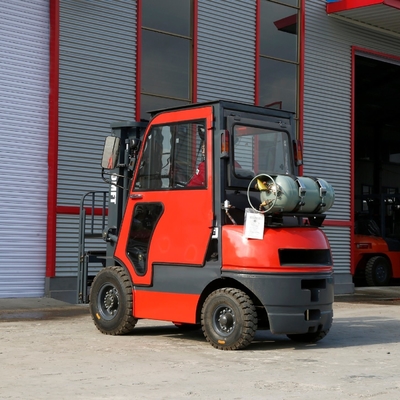 Lift height 3000-7000mm Gas Forklift 3.5ton 2ton 2.5ton 3ton 2stage Duplex 3stages Triple Container Mast LPG Forklift