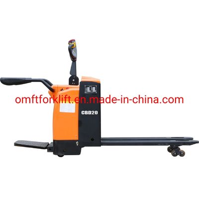 2 Ton 2000 Kg Cbd20 Electric Pallet Truck Jack with 24V/210ah Battery and 685X1200mm Fork