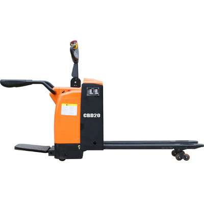Steel PU 2t Electric Pallet Truck Jack with 2000kg Load Capacity and Battery