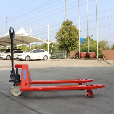 Steel PU CBY25 2.5t AC Pump Hydraulic Manual Hand Pallet Truck Pallet Jack with Ce ISO
