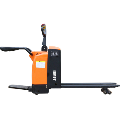 2000kg Cold Storage Warehouse Electric Pallet Truck with Battery Power and Steel-Rubber