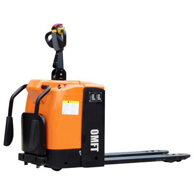 2000kg Cold Storage Warehouse Electric Pallet Truck with Battery Power and Steel-Rubber