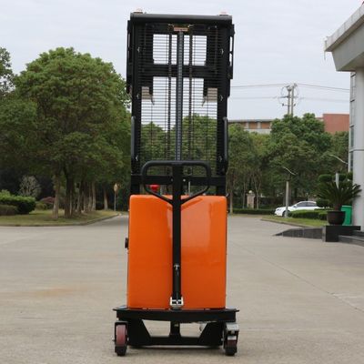 1.5 Ton Steel PA Material Handling Equipment Powered Pallet Stacker Truck Walkie Type