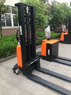 1.5t Electric Battery Operated Pallet Stacker Lifting Height 1600-3000mm for Steel PA