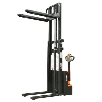 DC System Electric Pallet Stacker with 1.2 Ton Capacity and 1600-3000mm Lift Height