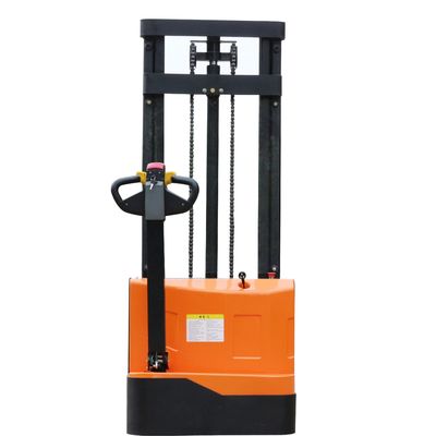 1.2 Ton 1200kg Full Electric Powered Pallet Stacker Battery Stacker with 24V 80ah Battery