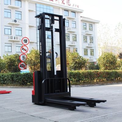 Electric Stacker 1.2 Ton Battery Operated Self-Loading Unloading for Container Work