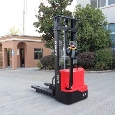 1.5 Ton Full Electric Powered Pallet Stacker with 24V Battery Electric Fork 560X1150mm