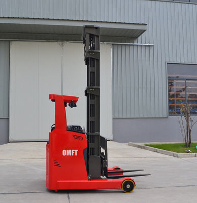 Electric Forklift Sit-Down Reach Truck 1.6ton 2ton Mini High Mast Flexible Economic