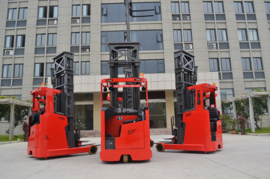 Electric Reach Forklift Truck with Flexible Design Min. Turning Radius 1872mm Ce SGS ISO