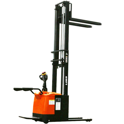 2.0 Ton 2000kg Stand on Type Electric Powered Pallet Stacker Ideal for Food Industry
