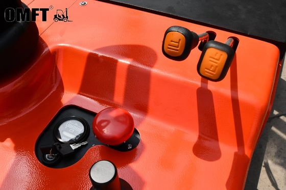 2000kg Load Capacity Electric Reach Forklift Truck with Maximum Running Speed of 6km/H