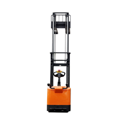 2.0 T 2ton 2000kg Standing Type Full Electric Powered Pallet Stacker with Acid Battery