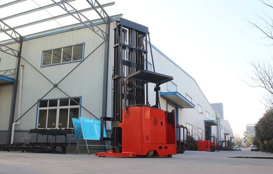 3-Way 4-Way Electric Reach Truck with PU Solid Tire Duplex Mast Triplex Mast Steel PU