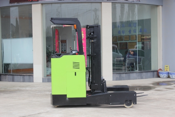 Electric Reach Truck with PU Solid Tire Duplex Mast Triplex Mast Battery 48V/400ah 2ton