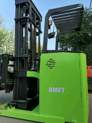 48V/400ah Battery Powered 1 Ton 3-Way Forklift Pallet Stacker with Free Battery Charger