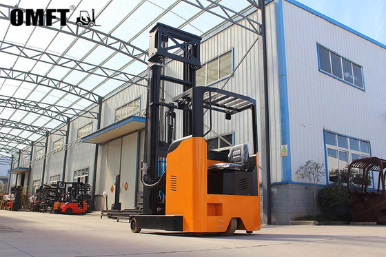 Electric Forklift Truck with 1710mm Min. Turning Radius and Free Battery Charger