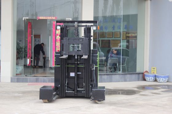Battery Charger Free Four Direction Drive Electric Reach Forklift 2500kg with Steel PU