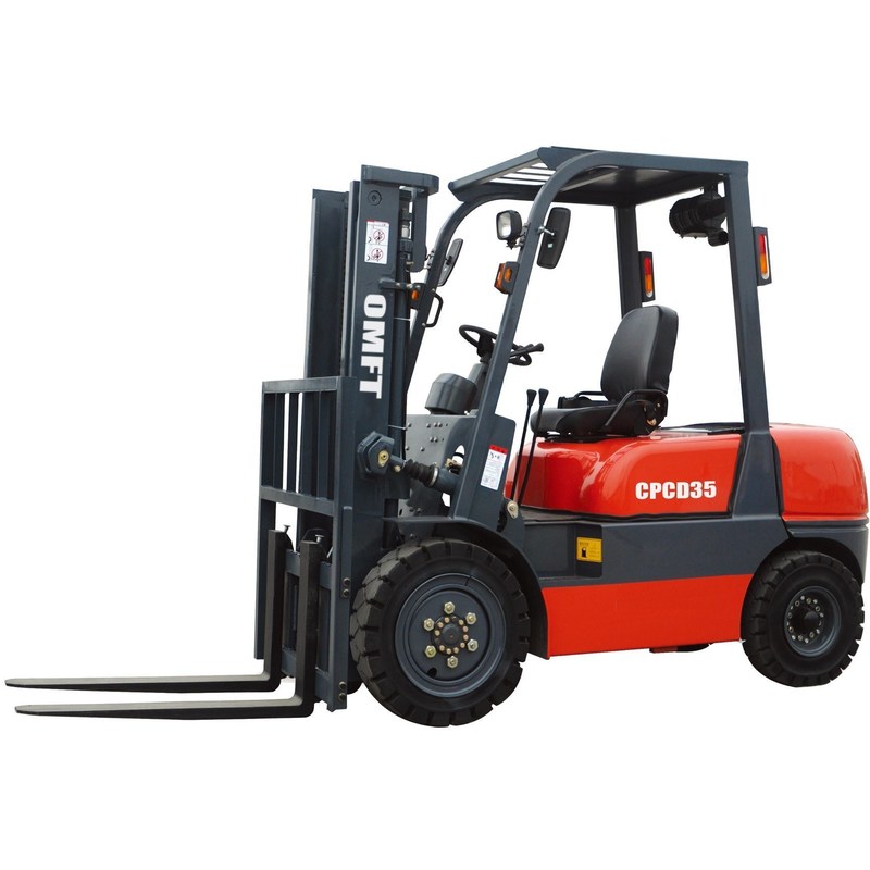 OEM and Spare Parts 3.5ton 3500kg Cpcd35 Diesel Forklift Truck with 4.0m Mast Duplex
