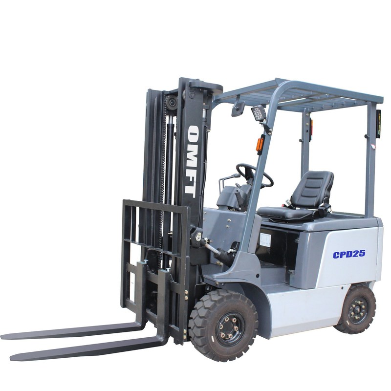 Clamp 2.5t Electric Forklift with 2500kg Capacity and 3m 4.5m 6m Full Free Mast Ce ISO