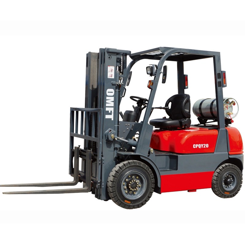 2t Gasoline LPG Forklift with Nissan K21 K25 Clamps Hydraulic Transmission and Durable