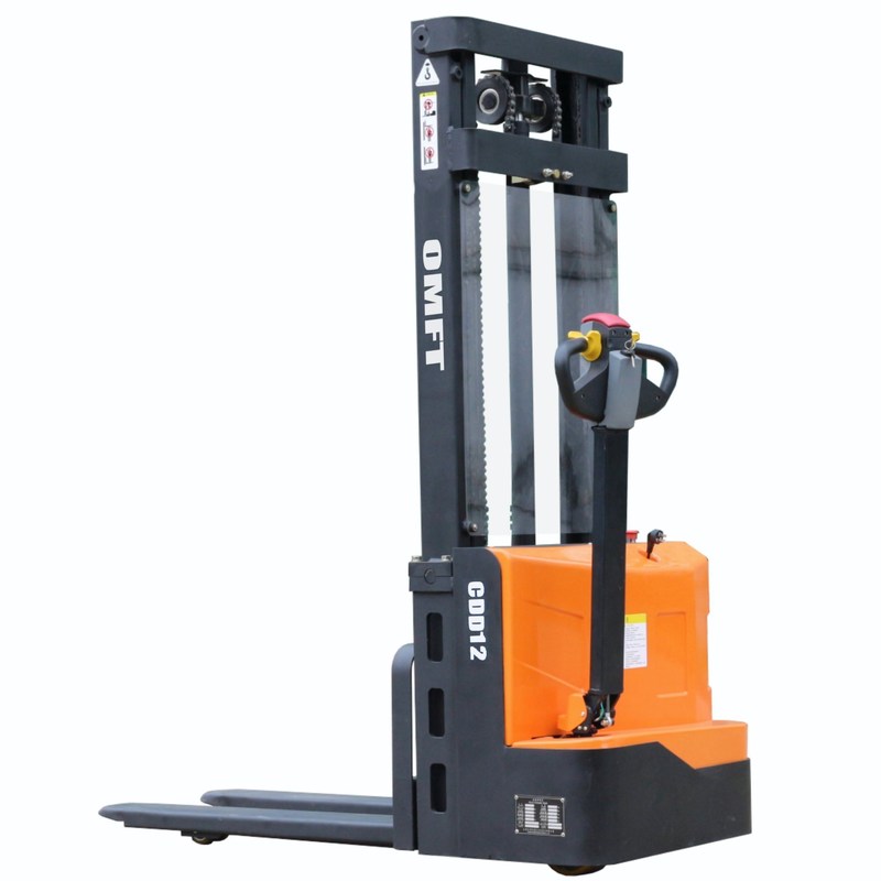 1.2 Ton 1.4 Ton 1.6 Ton 2.0 Ton Full Battery Operated Electric Pallet Stacker Truck Jack