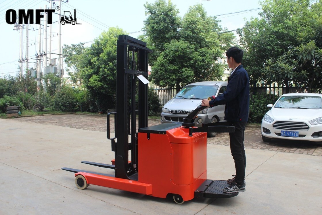 Steel PU Electric Clamping Drum Stacker 2 Ton Reach Truck for Your Customer Requirements