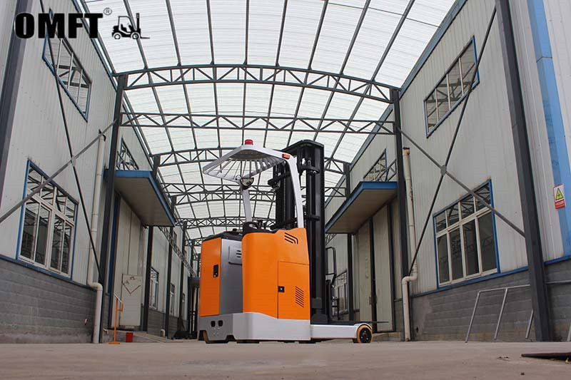 CQD Battery 48V/300-400ah Reach Straddle Stacker for Heavy-Duty Material Handling